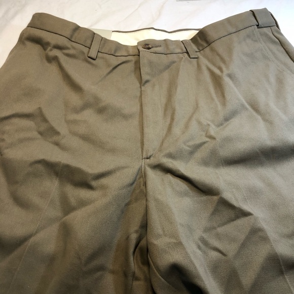 Haggar Flat Front Pant Men’s 36w x 30L Cotton New - Picture 9 of 11